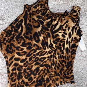 Forever 21 Animal Print Bodysuit
